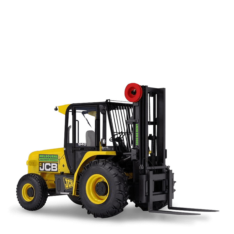 JCB 945 4T Rough Terrain Forklift For Hire | Melbourne Equipment Rentals